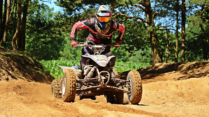 Sportsman on an ATV